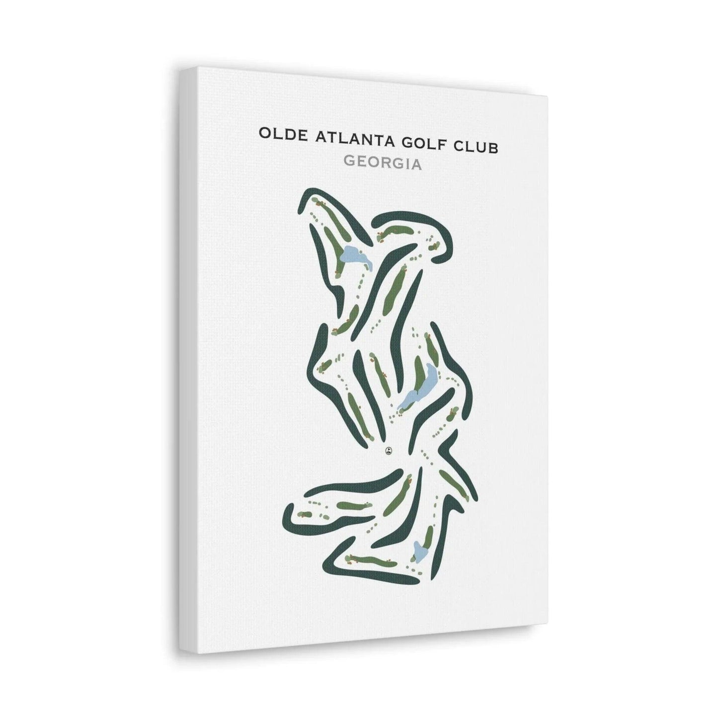 Olde Atlanta Golf Club, Georgia - Printed Golf Course