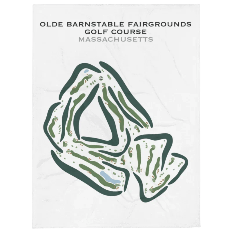 Olde Barnstable Fairgrounds Golf Course, Massachusetts - Printed Golf Courses