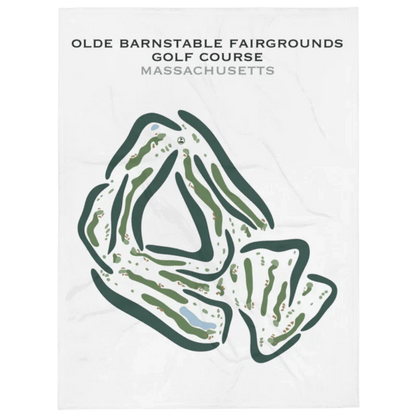 Olde Barnstable Fairgrounds Golf Course, Massachusetts - Printed Golf Courses