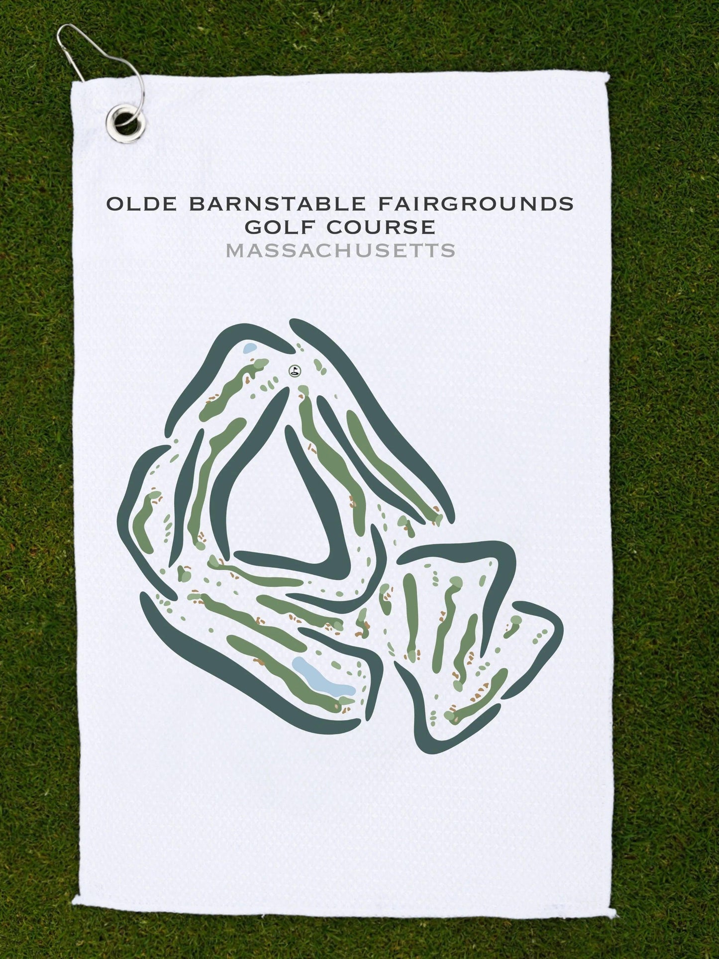 Olde Barnstable Fairgrounds Golf Course, Massachusetts - Printed Golf Courses