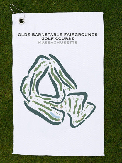 Olde Barnstable Fairgrounds Golf Course, Massachusetts - Printed Golf Courses