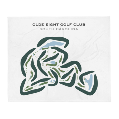 Olde Eight Golf Club, South Carolina - Printed Golf Courses
