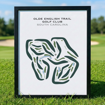 Olde English Trail Golf Club, South Carolina - Printed Golf Courses
