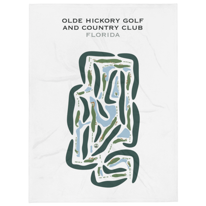 Olde Hickory Golf and Country Club, Florida - Printed Golf Courses