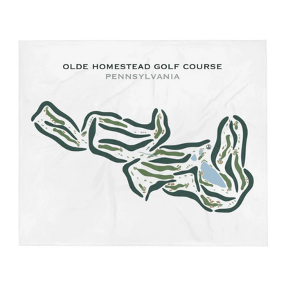 Olde Homestead Golf Course, Pennsylvania - Printed Golf Courses