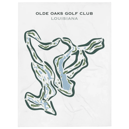 Olde Oaks Golf Club, Louisiana - Printed Golf Courses