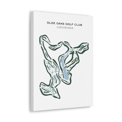 Olde Oaks Golf Club, Louisiana - Printed Golf Courses