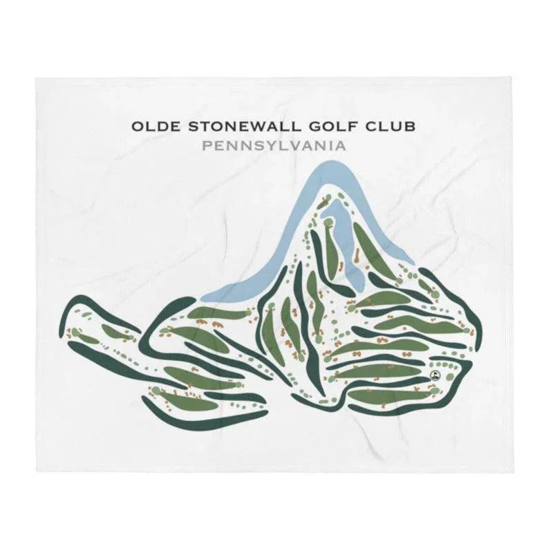 Olde Stonewall Golf Club, Pennsylvania - Printed Golf Courses