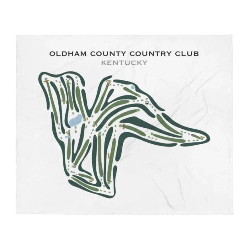 Oldham County Country Club, Kentucky - Printed Golf Courses