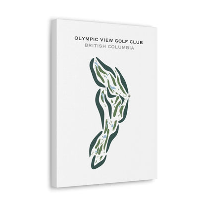 Olympic View Golf Club, British Columbia, Canada - Printed Golf Courses