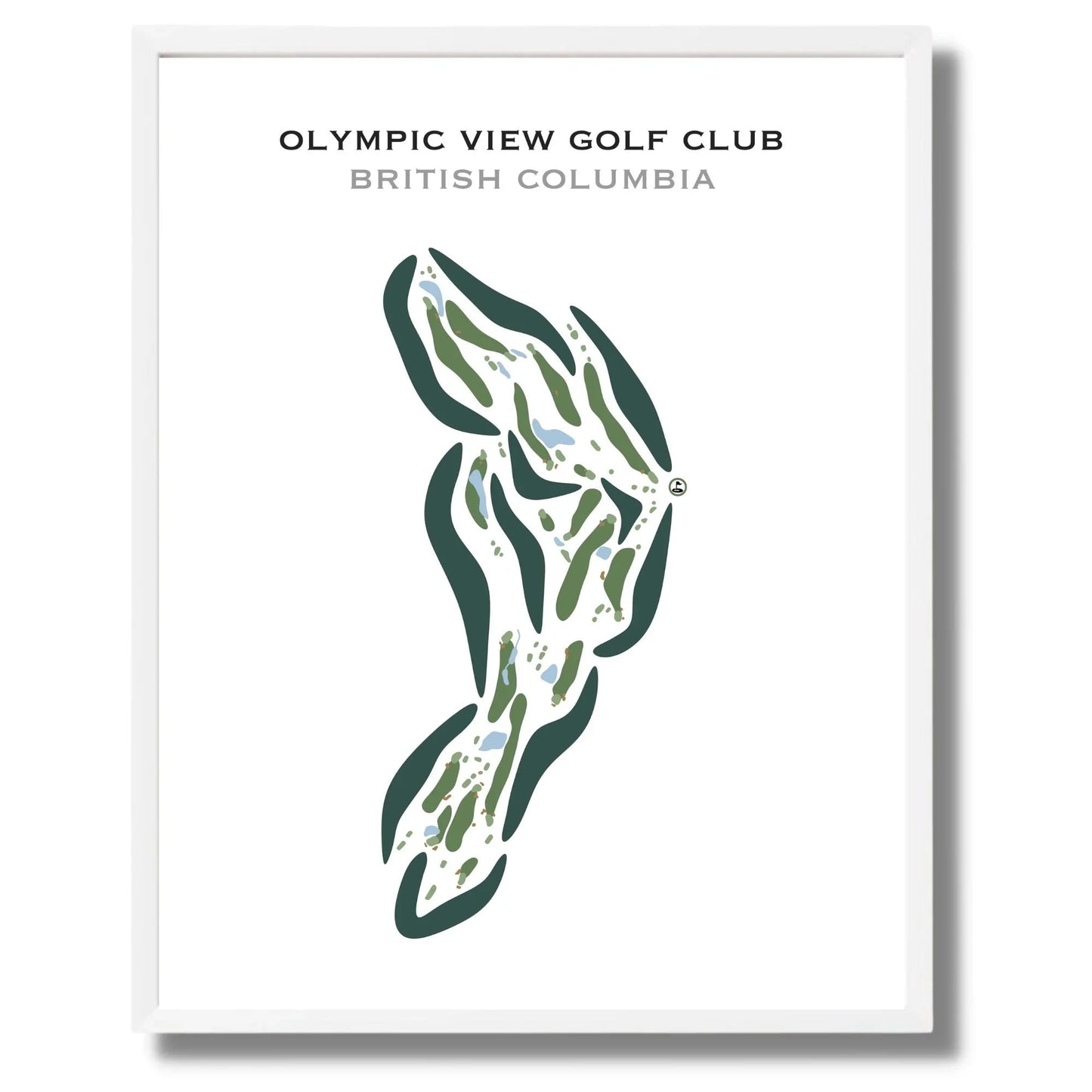 Olympic View Golf Club, British Columbia, Canada - Printed Golf Courses