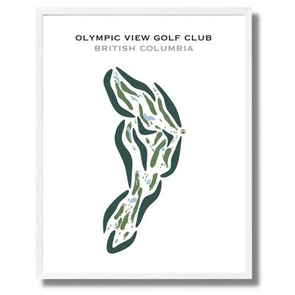 Olympic View Golf Club, British Columbia, Canada - Printed Golf Courses
