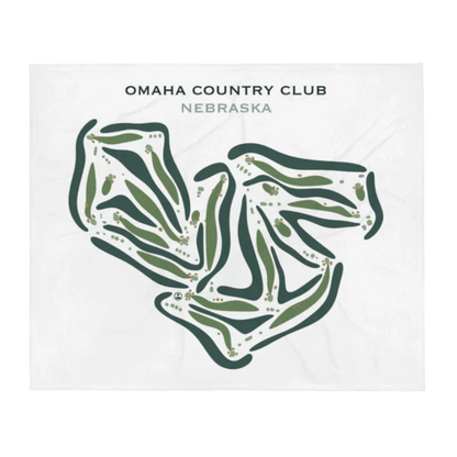 Omaha Country Club, Nebraska - Printed Golf Courses