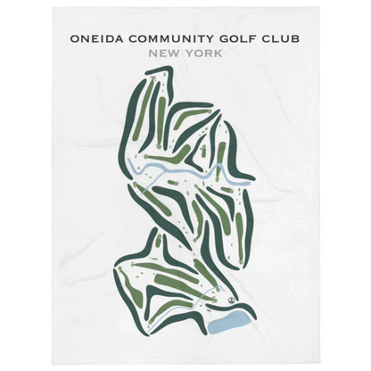 Oneida Community Golf Club, New York - Printed Golf Courses