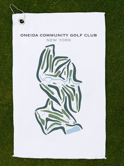 Oneida Community Golf Club, New York - Printed Golf Courses