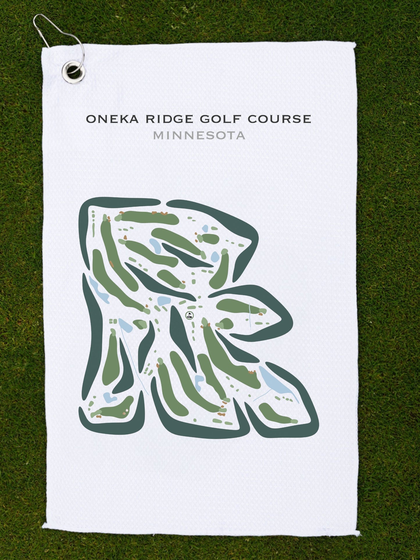 Oneka Ridge Golf Course, Minnesota - Printed Golf Courses