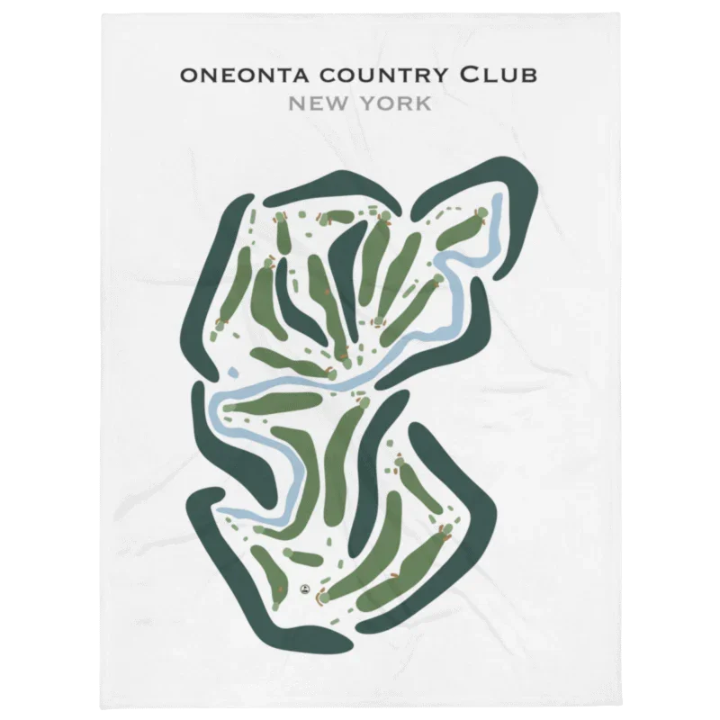 Oneonta Country Club, New York - Printed Golf Courses