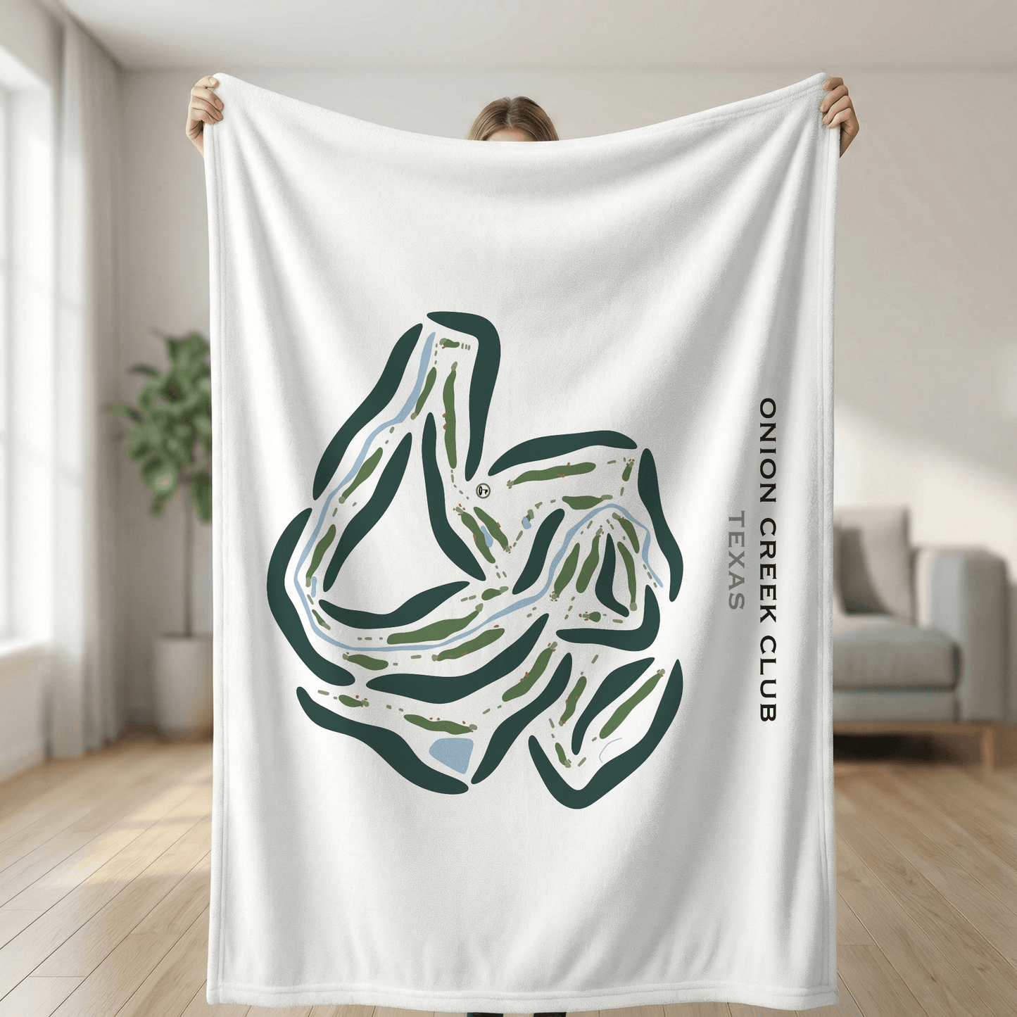 Onion Creek Club, Texas - Printed Golf Courses