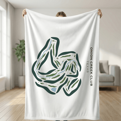 Onion Creek Club, Texas - Printed Golf Courses