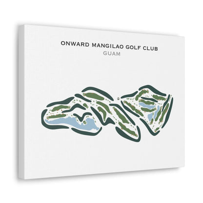 Onward Mangilao Golf Club, Guam - Printed Golf Courses