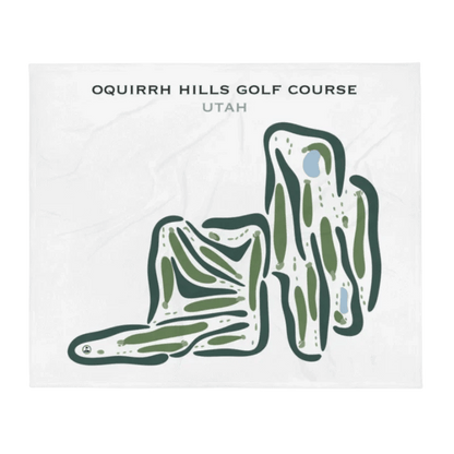 Oquirrh Hills Golf Course, Utah - Printed Golf Courses