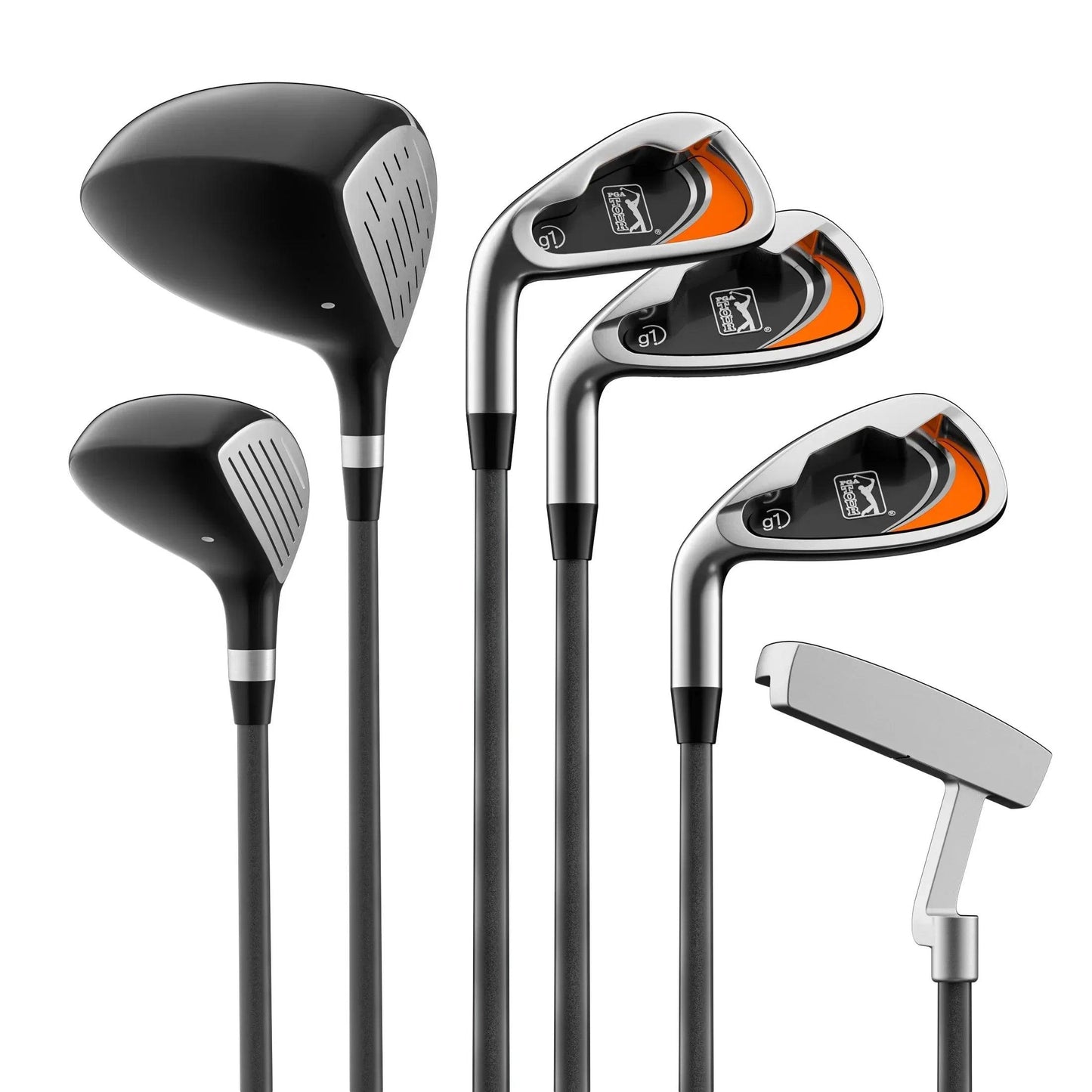Orange_10PC_sets_no_bag - GOLF LEAGUE