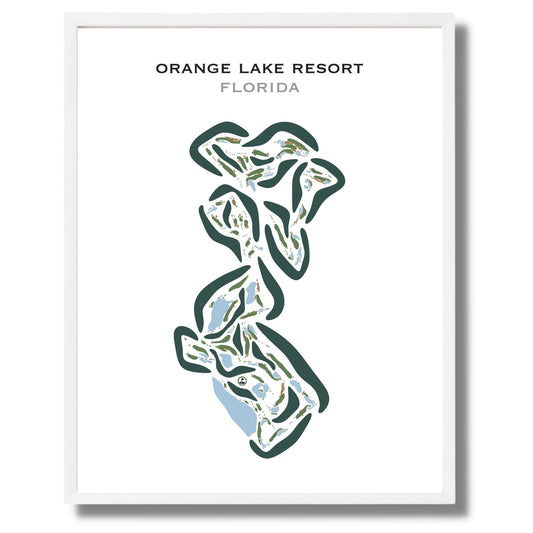 Orange Lake Resort, Florida - Printed Golf Courses