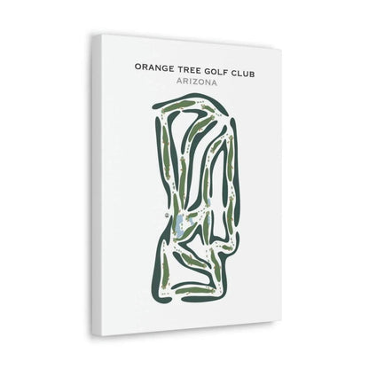 Orange Tree Golf Club, Arizona - Printed Golf Courses
