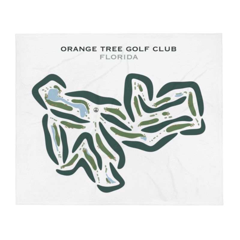 Orange Tree Golf Club, Florida - Printed Golf Courses