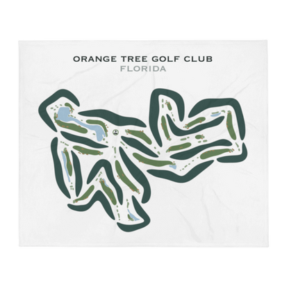 Orange Tree Golf Club, Florida - Printed Golf Courses