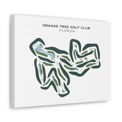 Orange Tree Golf Club, Florida - Printed Golf Courses