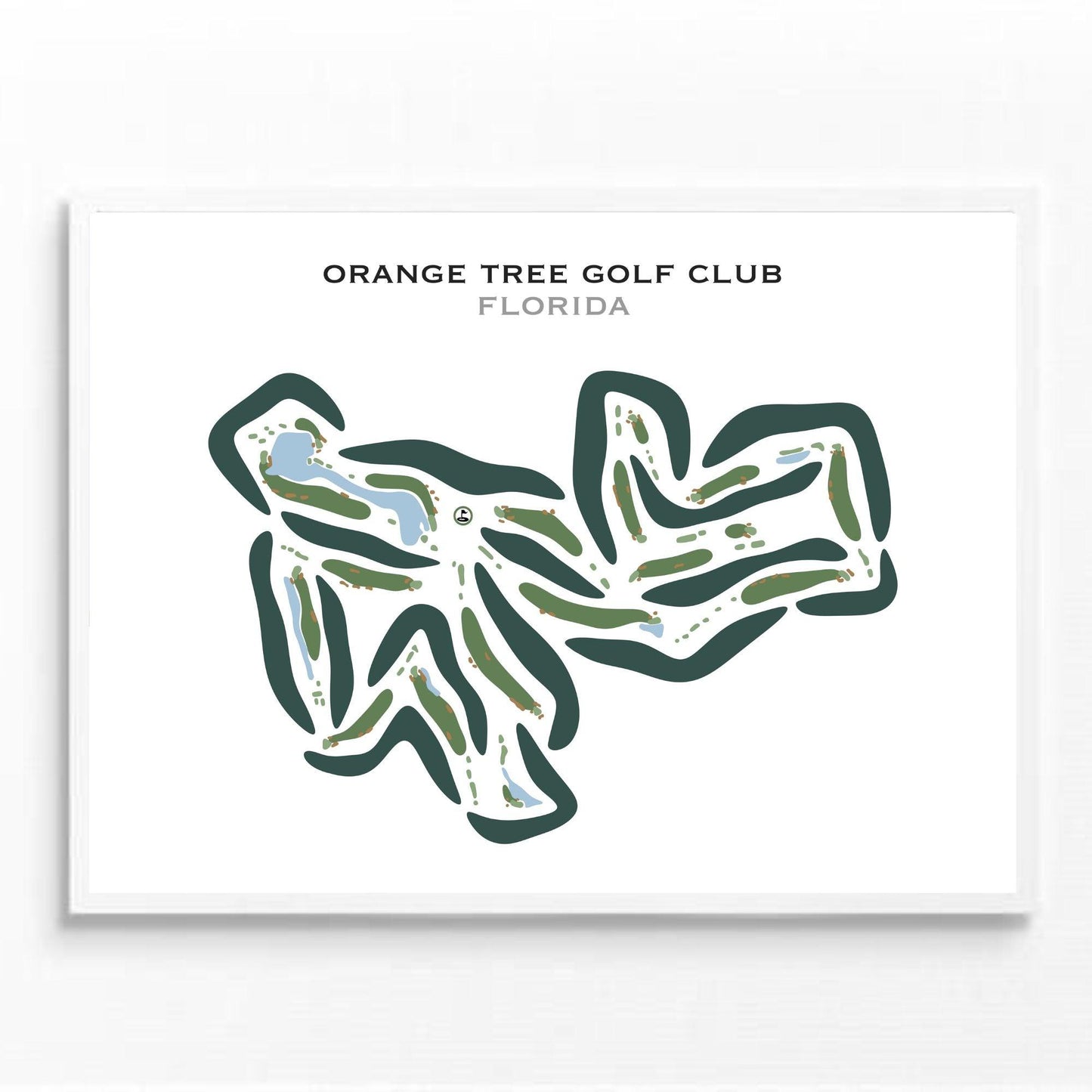 Orange Tree Golf Club, Florida - Printed Golf Courses