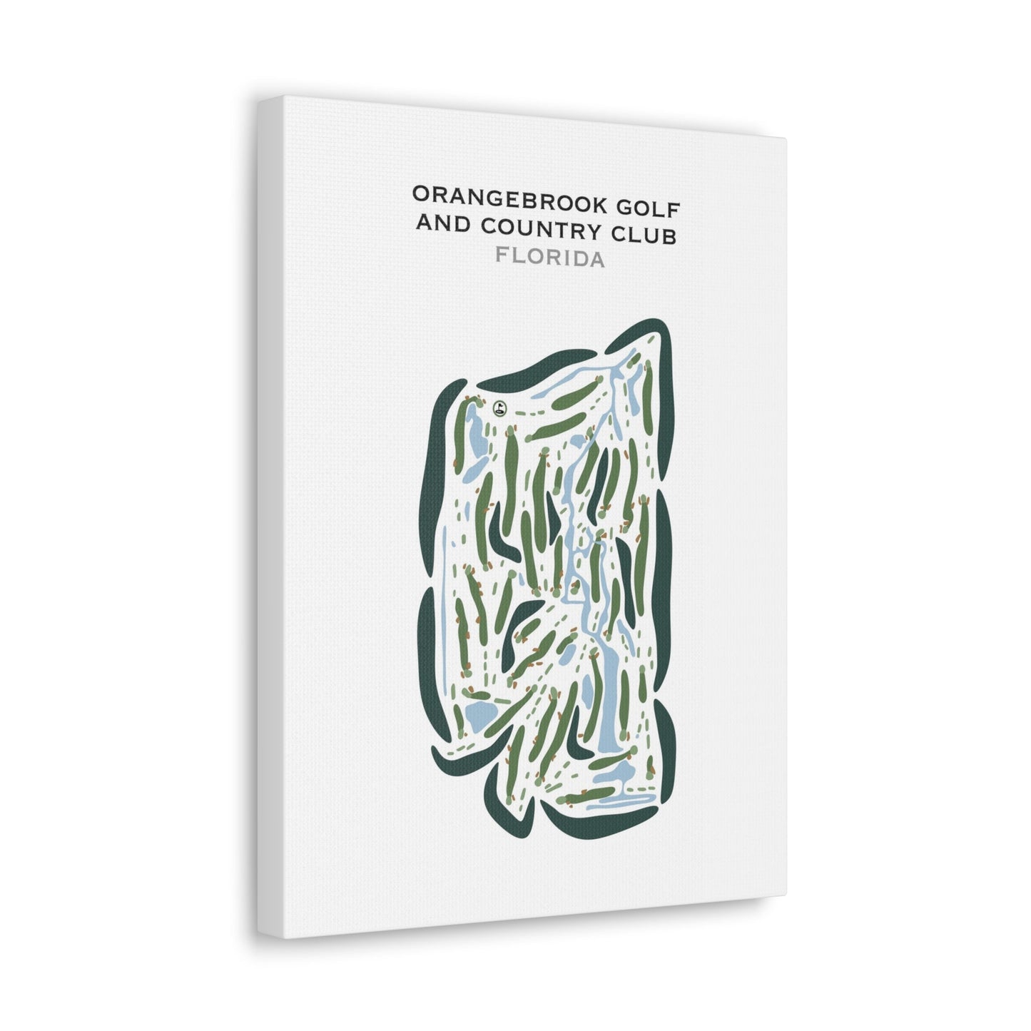 Orangebrook Golf & Country Club, Florida - Printed Golf Courses