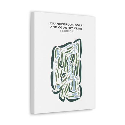 Orangebrook Golf & Country Club, Florida - Printed Golf Courses