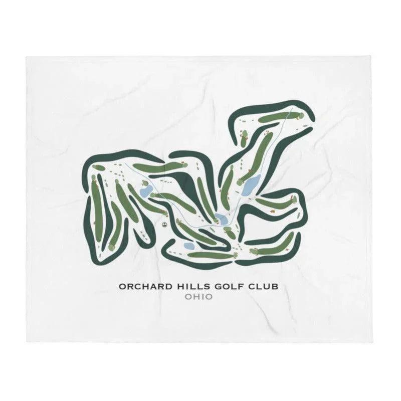 Orchard Hills Golf Club, Ohio - Printed Golf Courses