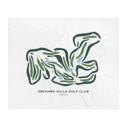 Orchard Hills Golf Club, Ohio - Printed Golf Courses