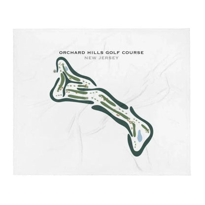 Orchard Hills Golf Course, New Jersey - Printed Golf Courses