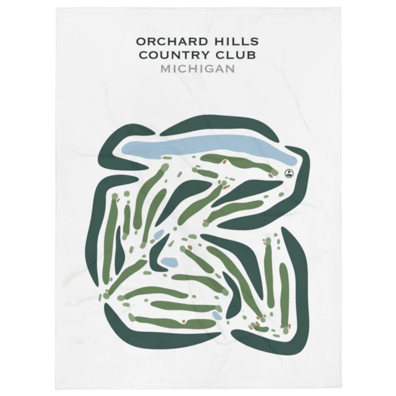 Orchard Hills Country Club, Michigan - Printed Golf Courses