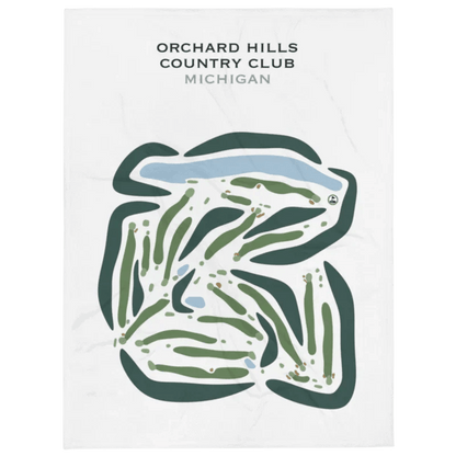 Orchard Hills Country Club, Michigan - Printed Golf Courses