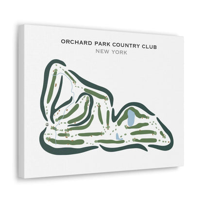 Orchard Park Country Club, New York - Printed Golf Courses