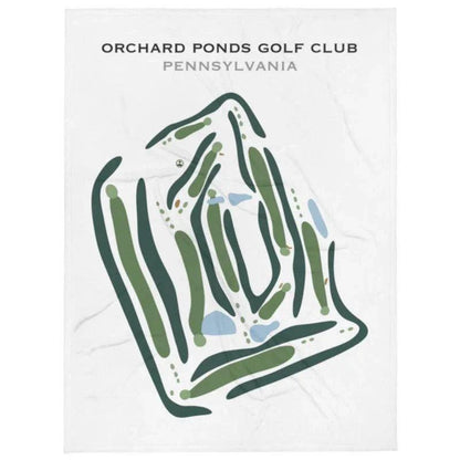 Orchard Ponds Golf Club, Pennsylvania - Printed Golf Courses