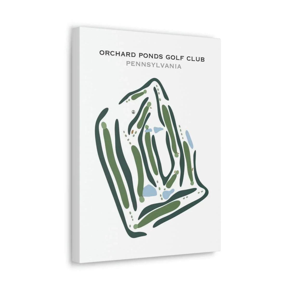 Orchard Ponds Golf Club, Pennsylvania - Printed Golf Courses