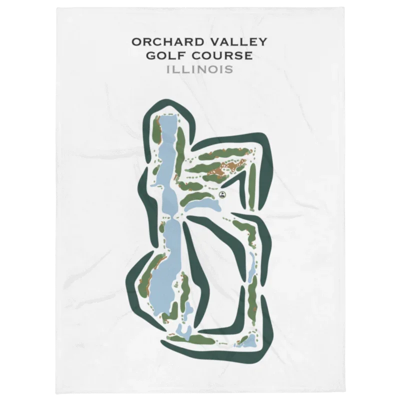 Orchard Valley Golf Course, Illinois - Printed Golf Courses