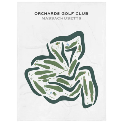 Orchards Golf Club, Massachusetts - Printed Golf Courses