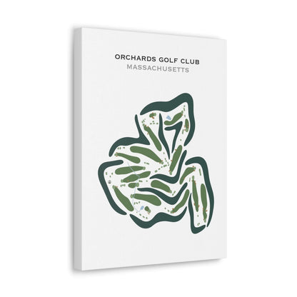 Orchards Golf Club, Massachusetts - Printed Golf Courses