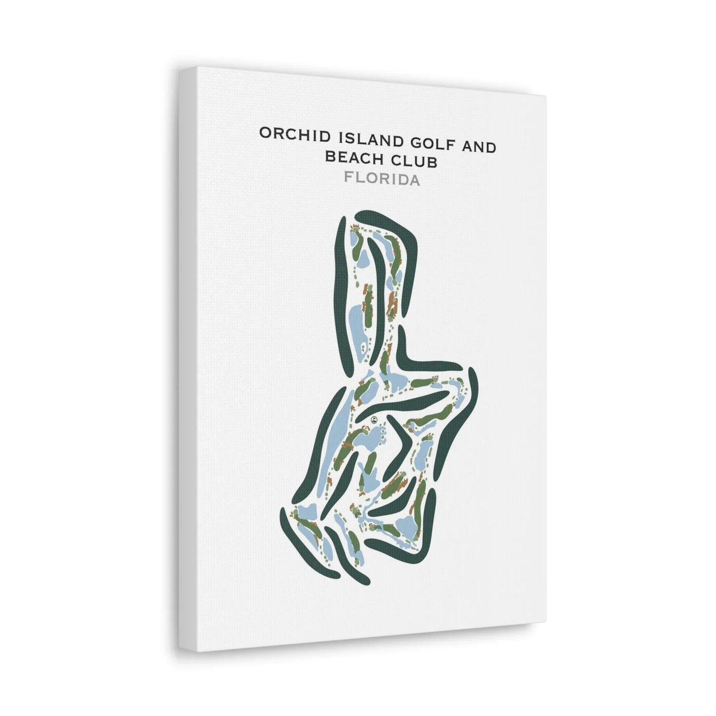 Orchid Island Golf and Beach Club, Florida - Printed Golf Courses