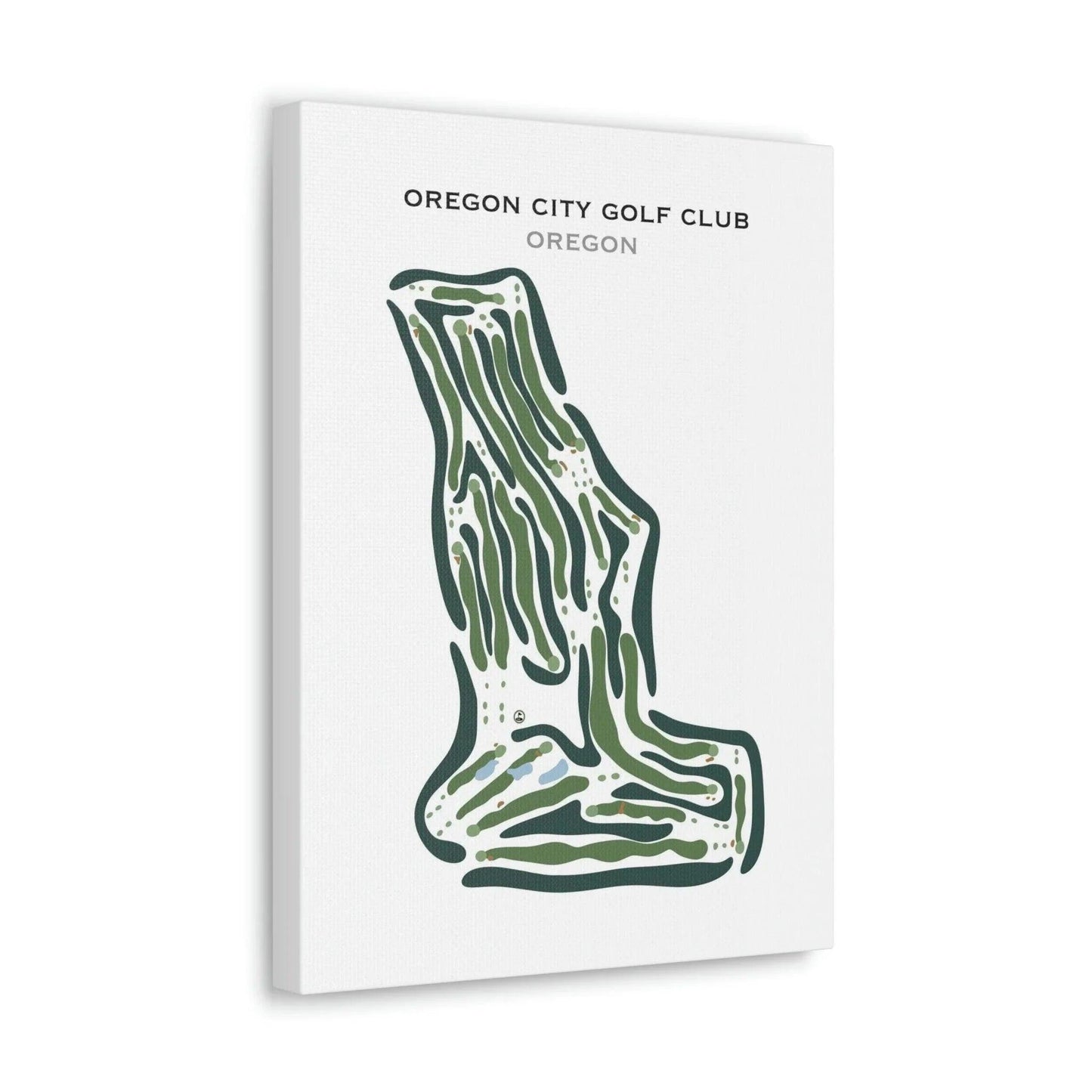 Oregon City Golf Club, Oregon - Printed Golf Courses