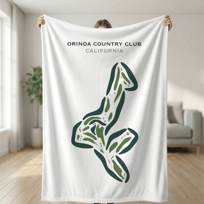 Orinda Country Club, California - Printed Golf Courses