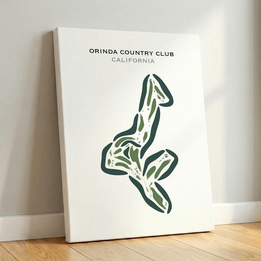 Orinda Country Club, California - Printed Golf Courses