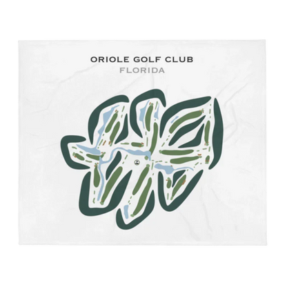 Oriole Golf Club, Florida - Printed Golf Courses